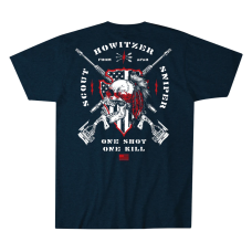 Футболка Howitzer From Afar Shortsleeve Tee Denim/Black Heather