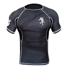 Рашгард з кор. рукавом Hayabusa Metaru Black