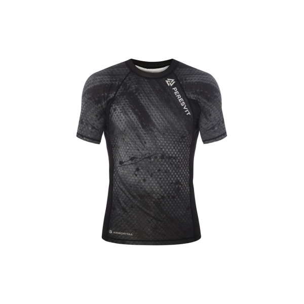 Рашгард Peresvit Immortal 2.0 Black Rain Short Sleeve Rash Guard