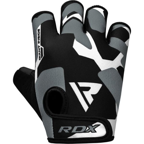Рукавички для спортзалу RDX F6 Fitness Gym Gloves Grey