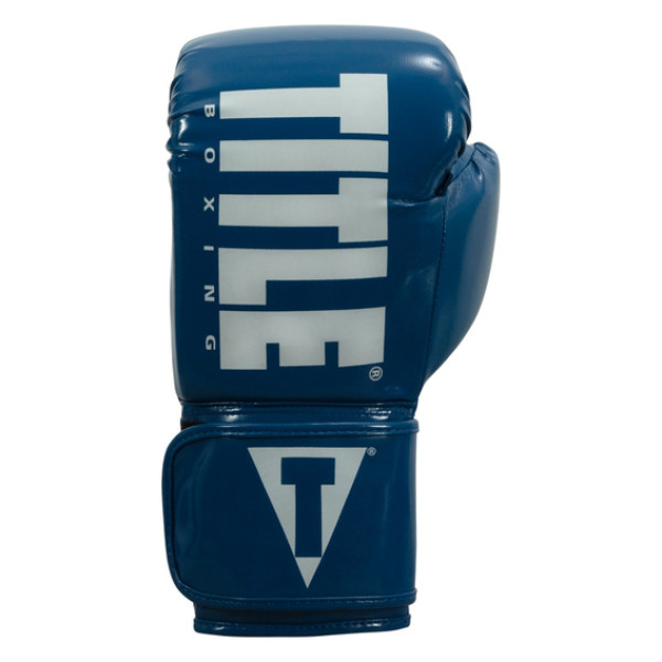 Боксерські рукавиці Title Boxing Inferno Intensity Elastic Training Gloves Blue White