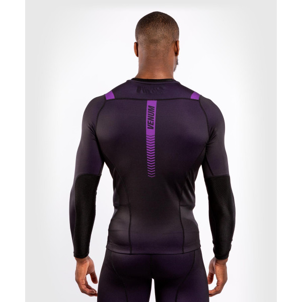 Рашгард Venum Nogi 3.0 Long Sleeves Rashguard Black Purple