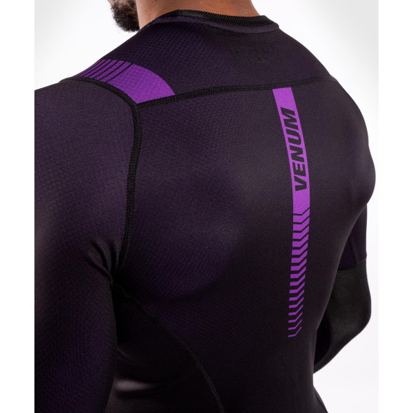 Рашгард Venum Nogi 3.0 Long Sleeves Rashguard Black Purple