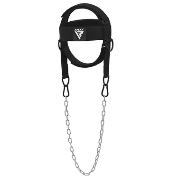 Тренажер для шиї RDX H2 Neck Harness For Weight Lifting & Strengthening Exercises Black