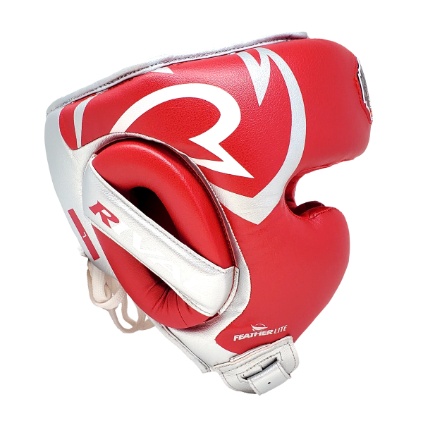 Боксерський шолом Rival RHG100 Professional Headgear Red Silver