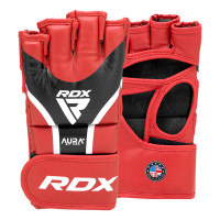 Рукавиці для MMA RDX Aura Plus T-17 Red