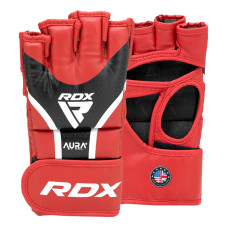Рукавиці для MMA RDX Aura Plus T-17 Red