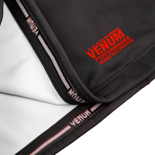 Рашгард Venum Signature Rashguard Long Sleeves Black Red