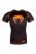 Компресійна футболка Venum Contender 3.0 Compression T-shirt Short Sleeves Black/Orange