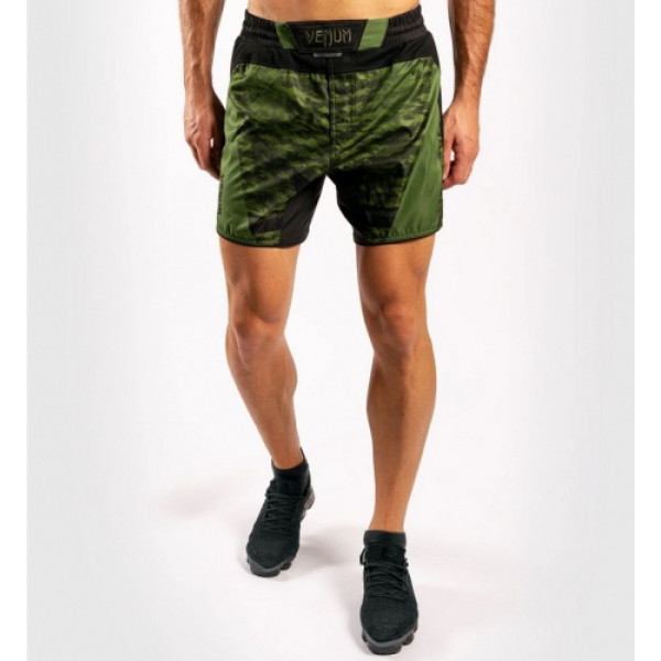 Шорти для MMA Venum Trooper Fightshorts Forest Camo Black