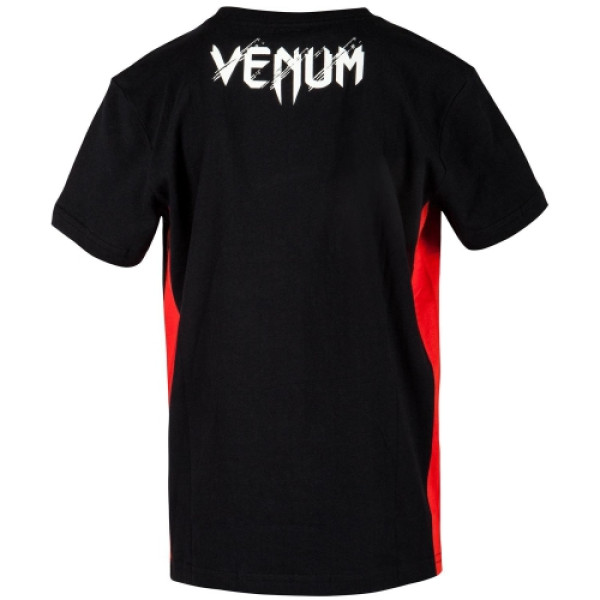 Дитяча футболка Venum Contender Kids T-shirt Black Red