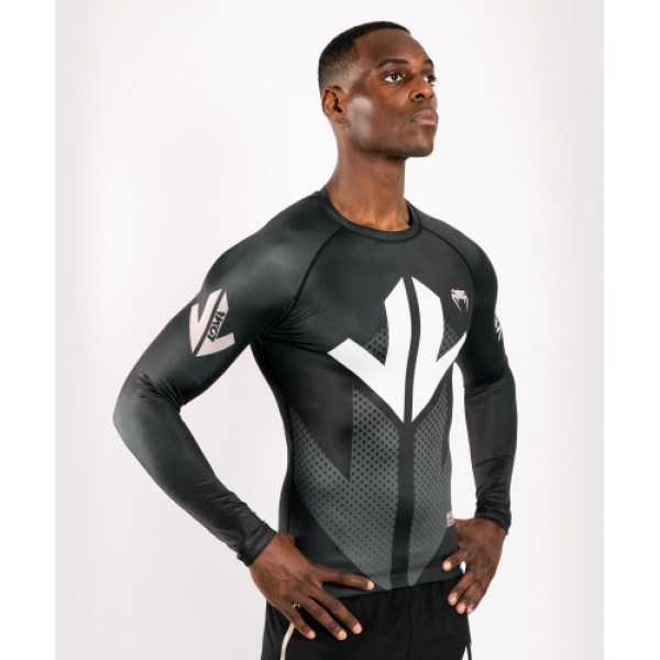 Рашгард Venum Loma Arrow Long Sleeves Rashguards Black White