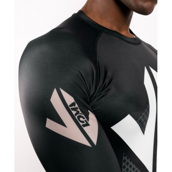 Рашгард Venum Loma Arrow Long Sleeves Rashguards Black White