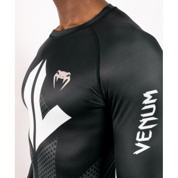Рашгард Venum Loma Arrow Long Sleeves Rashguards Black White