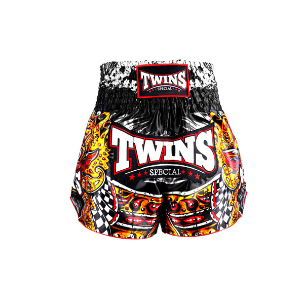 Шорти для тайського боксу Twins TBS-Barong Black