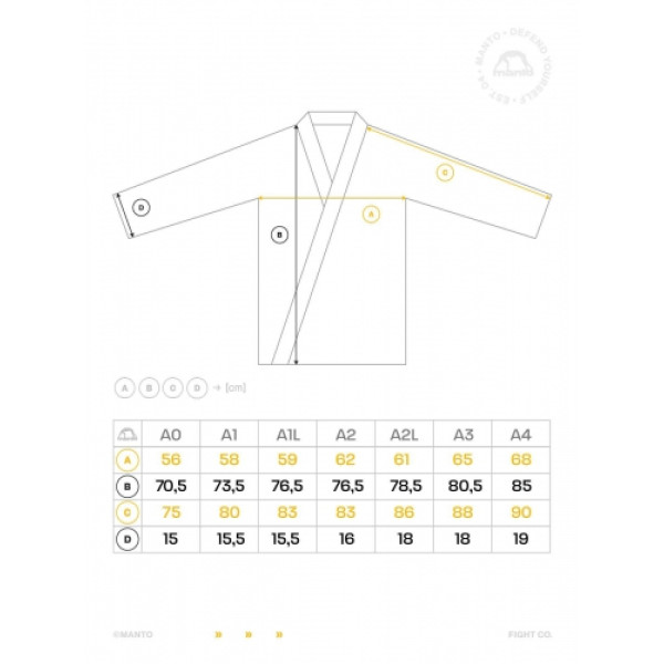 Кімоно MANTO Heaven BJJ GI White