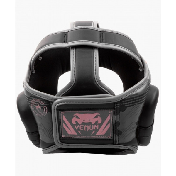 Шолом Venum Elite Headgear Black Pink Gold