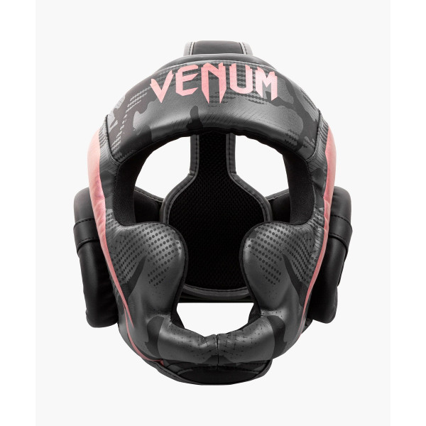 Шолом Venum Elite Headgear Black Pink Gold