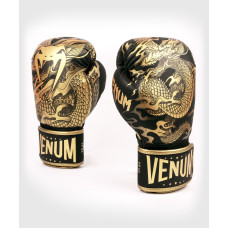 Боксерські рукавиці Venum Dragon's Flight Boxing Gloves Black Bronze