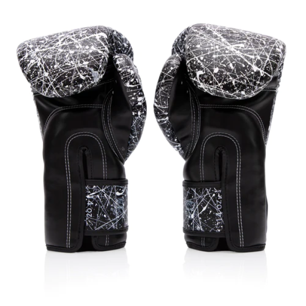 Боксерські рукавиці Fairtex BGV14PT Painter Boxing Gloves Black White