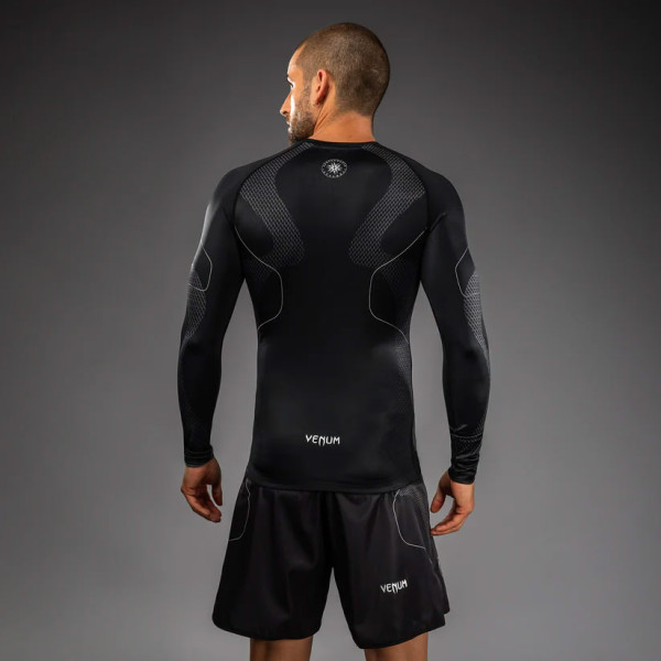 Рашгард Venum Nexus Long Sleeve Rashguard Black Silver