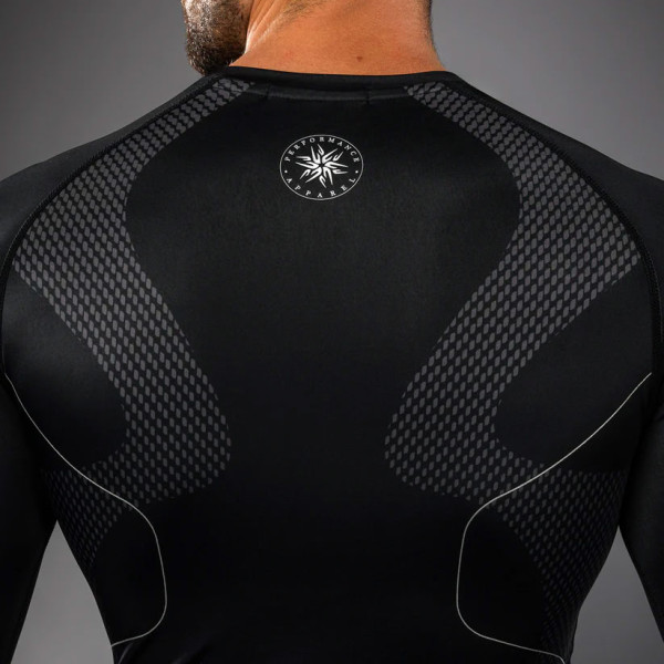 Рашгард Venum Nexus Long Sleeve Rashguard Black Silver