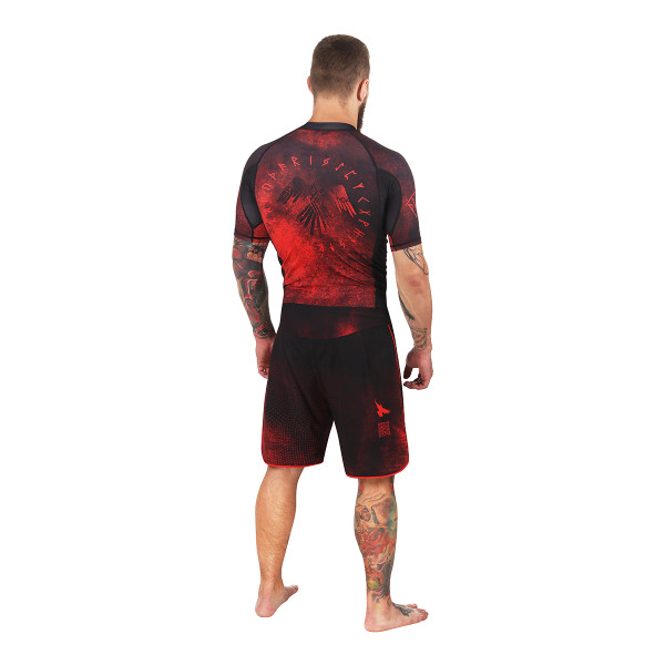Рашгард Peresvit Overpower Red Short Sleeve