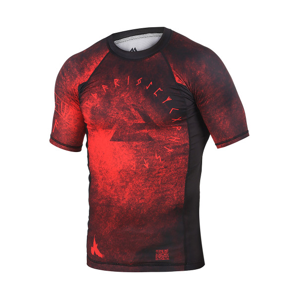 Рашгард Peresvit Overpower Red Short Sleeve