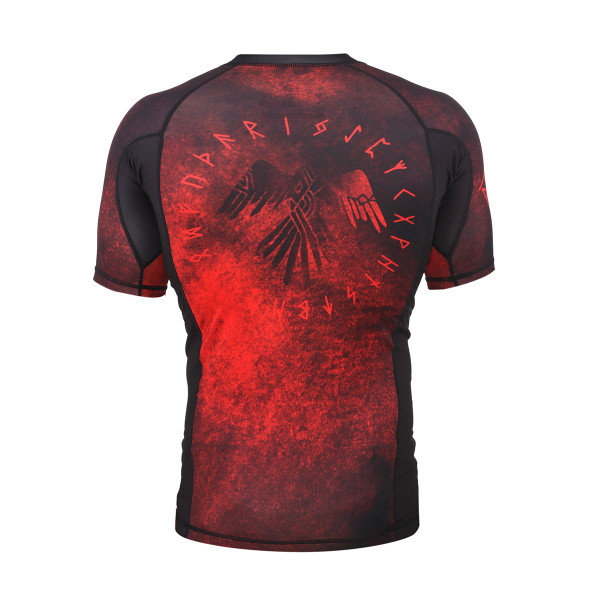 Рашгард Peresvit Overpower Red Short Sleeve