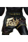 Тайські шорти Fairtex BS1925 Mr. X Black Red