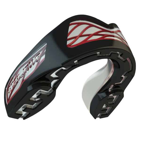 Капа SafeJawz Nitro Series Black and Red Adult