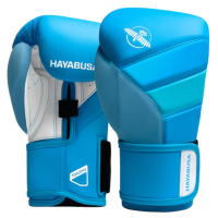 Боксерські рукавиці Hayabusa T3 Neon Boxing Gloves Blue