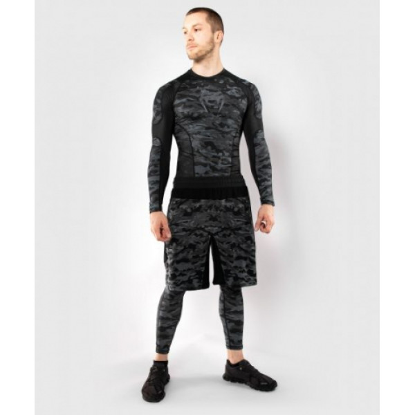 Рашгард Venum Defender Rashguard Long Sleeves Dark Camo
