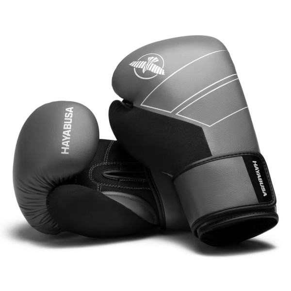 Боксерські рукавиці Hayabusa S4 Leather Boxing Gloves Grey