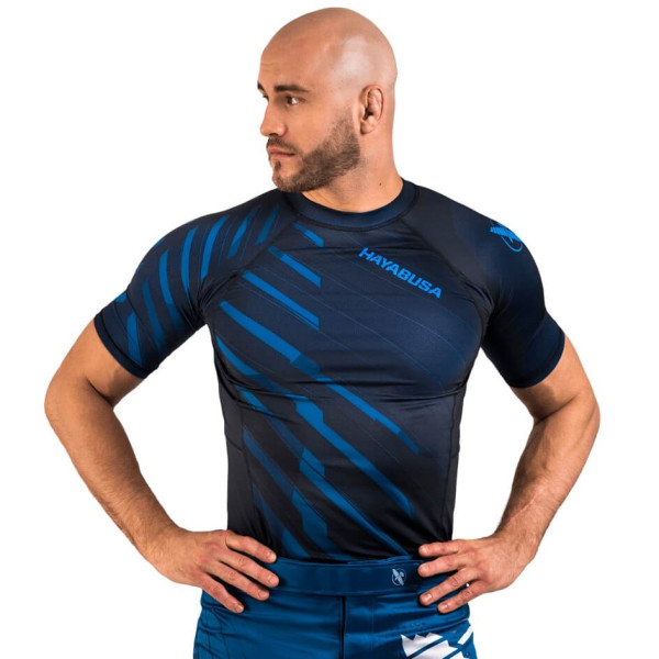 Рашгард Hayabusa Odor Resist Shortsleeve Rashguard Blue
