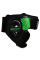 Боксерський шолом TITLE Boxing Matrix Full Face Headgear Black Neon Green