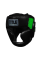 Боксерський шолом TITLE Boxing Matrix Full Face Headgear Black Neon Green