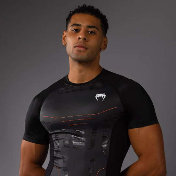 Рашгард Venum Technical 3.0 Short Sleeve Rashguard Graphite