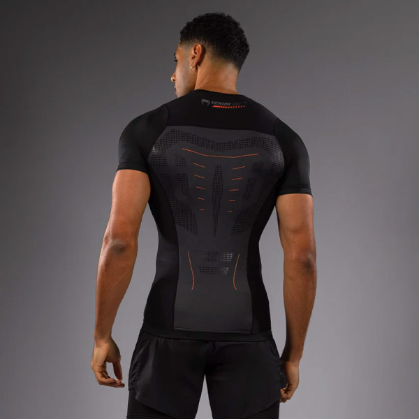 Рашгард Venum Technical 3.0 Short Sleeve Rashguard Graphite