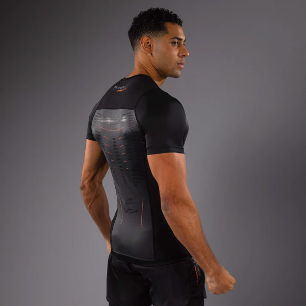 Рашгард Venum Technical 3.0 Short Sleeve Rashguard Graphite