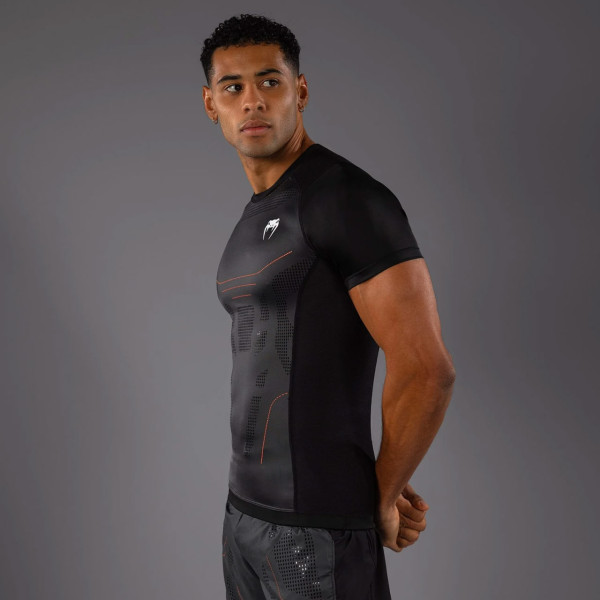 Рашгард Venum Technical 3.0 Short Sleeve Rashguard Graphite