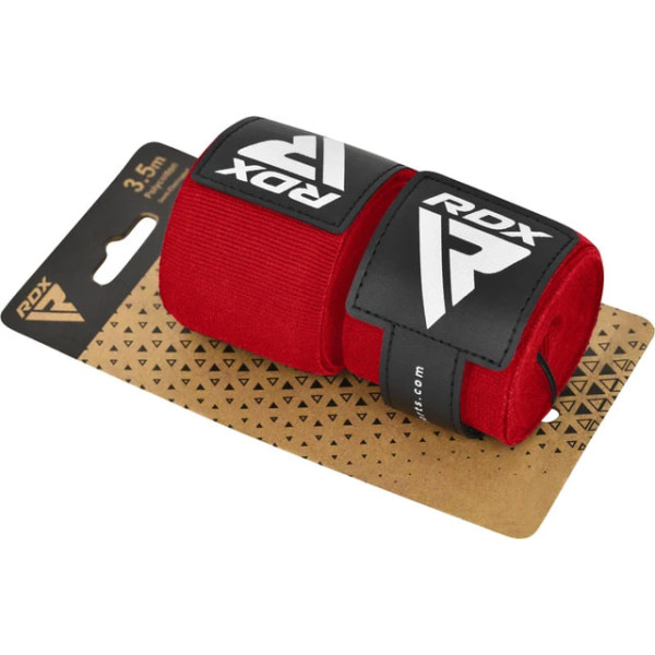 Боксерські бинти RDX IBA Boxing Hand Wraps Red