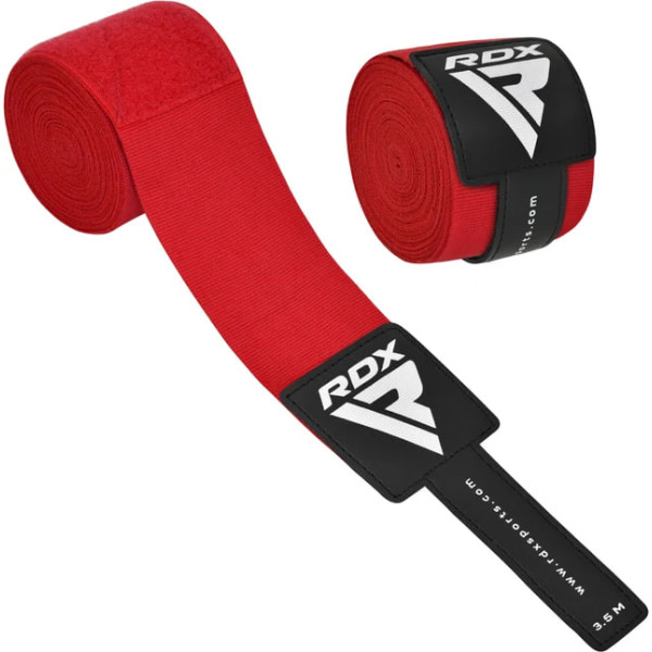 Боксерські бинти RDX IBA Boxing Hand Wraps Red