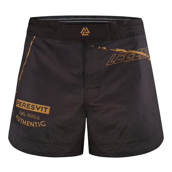 Шорти для MMA Peresvit Legend Black Rain Medium Length