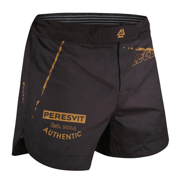 Шорти для MMA Peresvit Legend Black Rain Medium Length