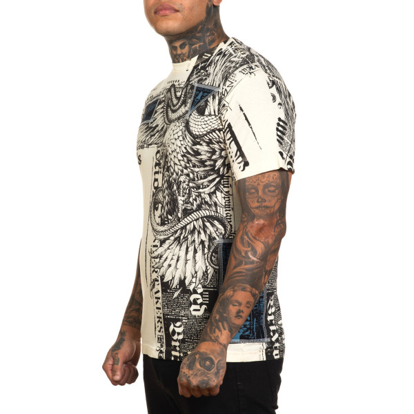 Футболка Affliciton Manchester Brass Tee Vanilla Custard