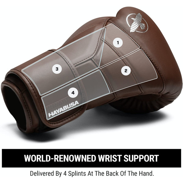 Боксерські рукавиці Hayabusa T3 Kanpeki Boxing Gloves Walnut Brown