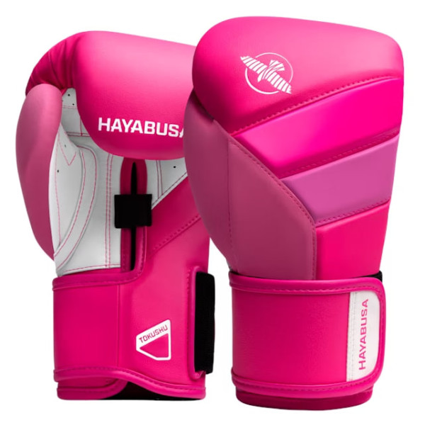 Боксерські рукавиці Hayabusa T3 Neon Boxing Gloves Pink