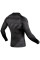 Компресійна футболка Venum AMRAP Compression T-shirt Long Sleeves Black Grey