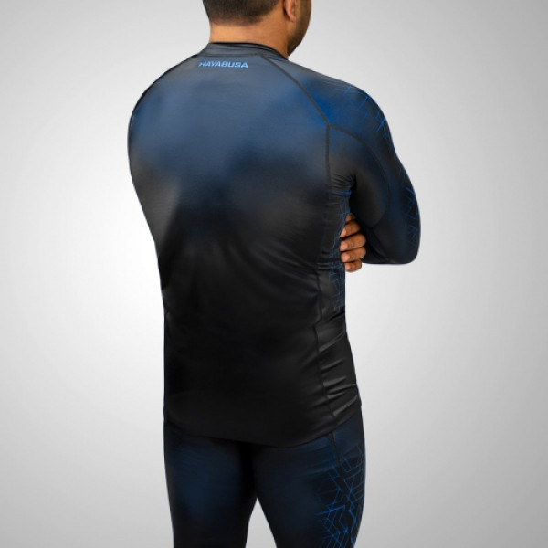 Рашгард Hayabusa Geo Long Sleeve Rashguard Blue